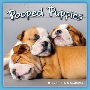 Cover for Sellers Publishing · Pooped Puppies - Wall 16 Month (Paperback Book) (2022)