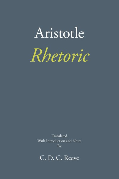 Cover for Aristotle · Rhetoric - The New Hackett Aristotle (Pocketbok) (2018)