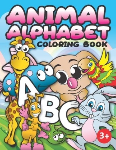 Cover for Luap Nottocs · Animal Alphabet Coloring Book (Paperback Book) (2019)