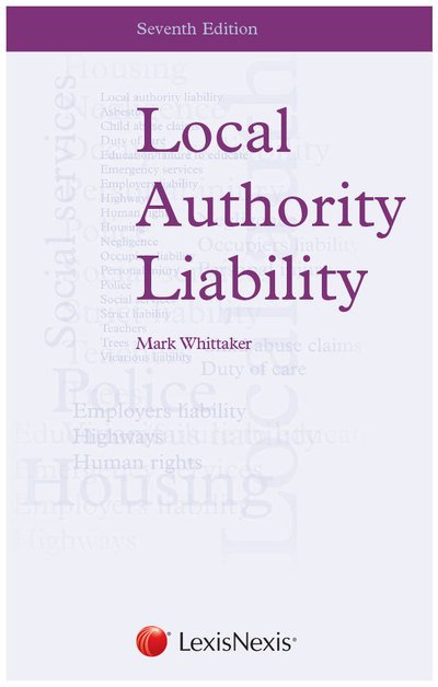 Cover for Boyd, Katrina (Senior Associate, Head of PL Fraud at DWF) · Local Authority Liability (Hardcover Book) (2020)