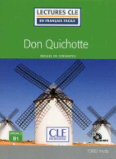 Cover for Miguel de Cervantes · Don Quichotte - Livre + CD MP3 (Bog) (2018)
