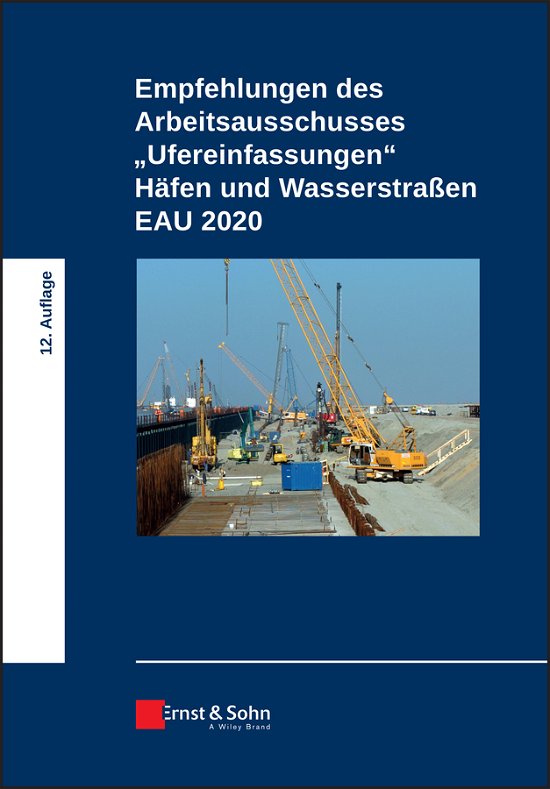 Cover for Htg · Empfehlungen des Arbeitsausschusses &quot;Ufereinfassungen&quot; H&amp;auml; fen und Wasserstra&amp;szlig; en EAU 2020 (Bog) (2021)