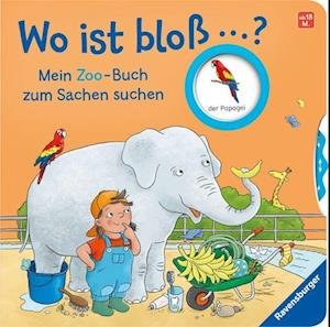 Wo ist bloß...? Mein Zoo-Buch zum Sachen suchen - Kathrin Lena Orso - Gadżety - Ravensburger Verlag GmbH - 9783473418336 - 