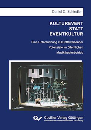 Cover for Daniel C. Schindler · Kulturevent Statt Eventkultur (Paperback Book) (2020)