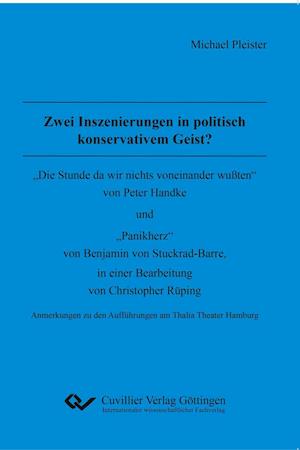 Cover for Michael Pleister · Zwei Inszenierungen in politisch konservativem Geist? (Pamphlet) (2018)