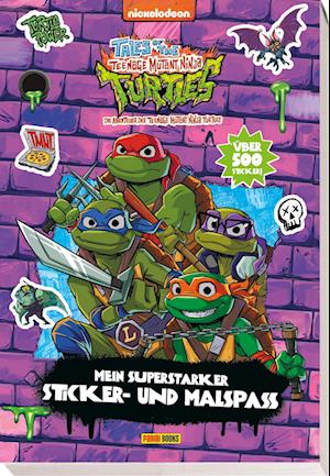 Cover for Panini · Tales of the Teenage Mutant Ninja Turtles: Mein superstarker Sticker- und Malspaß (Book) (2024)