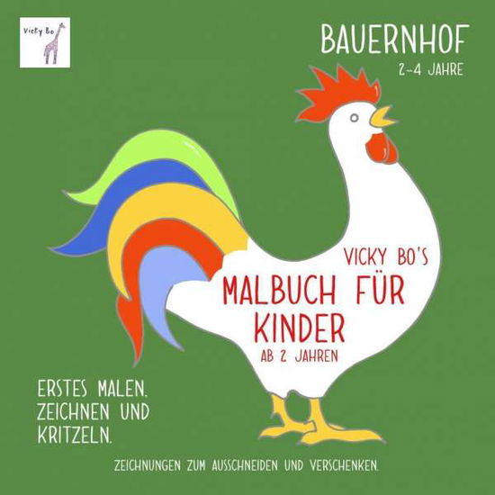 Vicky Bo's Malbuch für Kinder,Bauern - Bo - Books -  - 9783944956336 - 