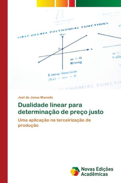 Cover for Macedo · Dualidade linear para determinaç (Book) (2018)