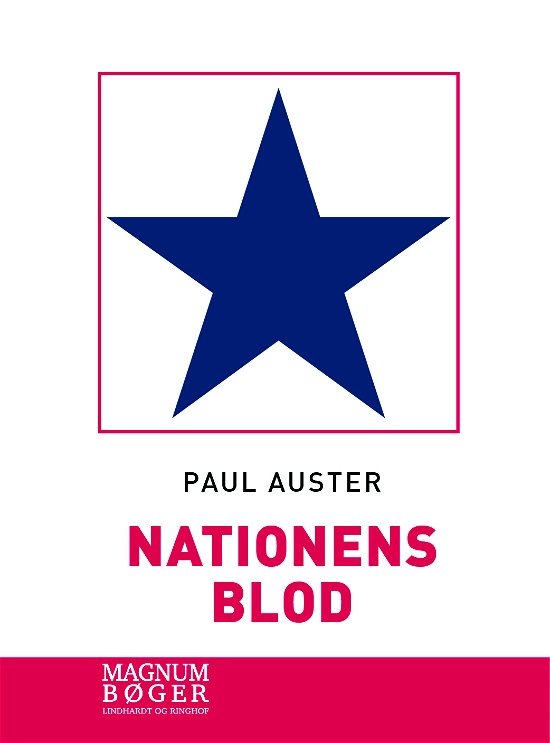 Cover for Paul Auster · Nationens blod (Storskrift) (Indbundet Bog) [1. udgave] (2023)