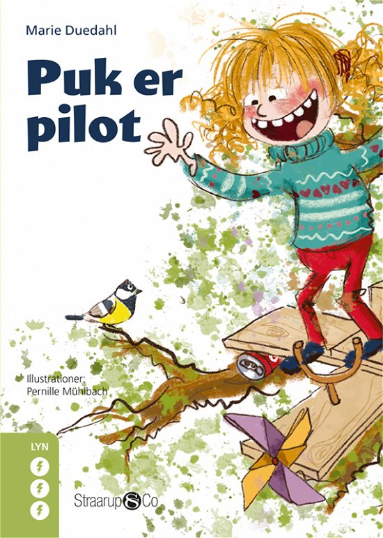 Cover for Marie Duedahl · Lyn: Puk er pilot (Innbunden bok) [1. utgave] (2020)