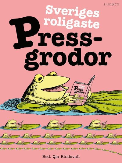 Cover for Qia Rindevall · Sveriges roligaste pressgrodor (Kartor) (2020)