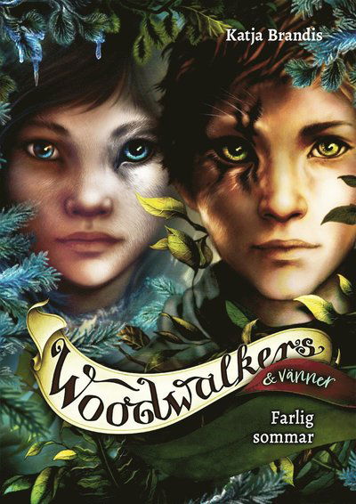 Cover for Katja Brandis · Woodwalkers &amp; vänner: Farlig sommar (1) (Innbunden bok) (2022)