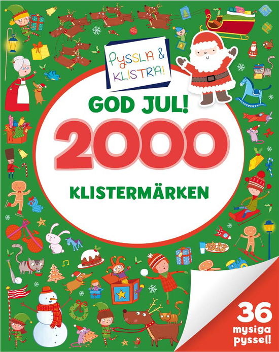 Rachel Gipetti · 2000 klistermärken: God jul! (Buch) (2024)