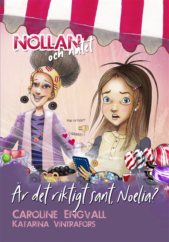 Cover for Caroline Engvall · Är det riktigt sant, Noelia? (Indbundet Bog) (2023)
