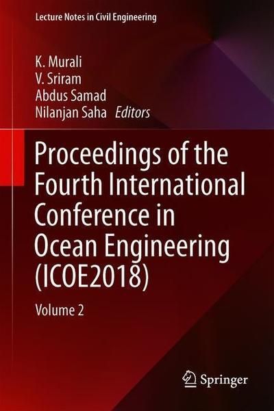 Cover for Proceedings of the Fourth International Conference in Ocean Engineering ICOE201 (Book) [1st ed. 2019 edition] (2019)