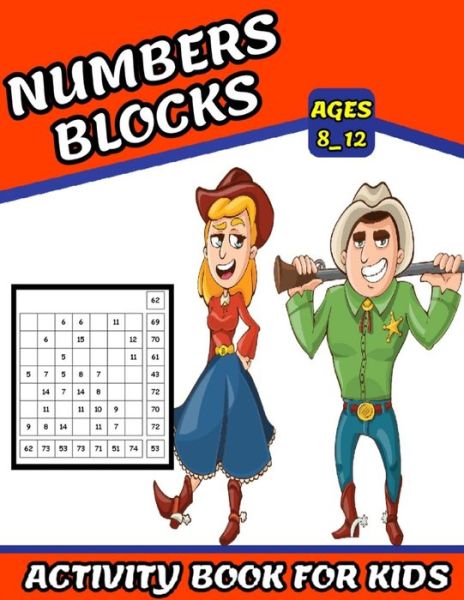 Cover for Salheddine Activity Book · Numbers Blocks Activity Book For Kids Ages 8_12 (Paperback Book) (2020)