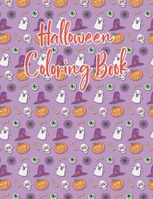 Cover for Mofiz Publication · Halloween coloring book (Paperback Bog) (2020)