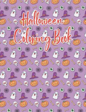 Cover for Mofiz Publication · Halloween coloring book (Paperback Book) (2020)