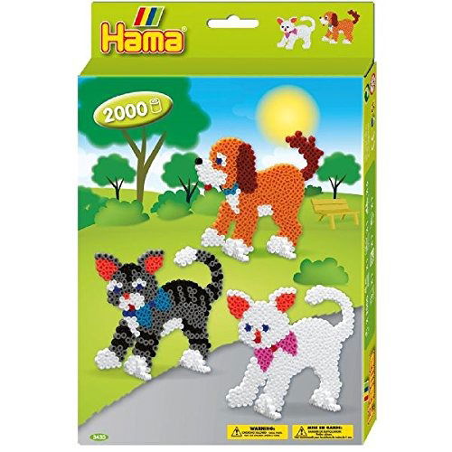 Hama 3433 Dog And Cats 2000st. - Creatief | Strijkkralen - Merchandise - Hama - 0028178034337 - June 26, 2017