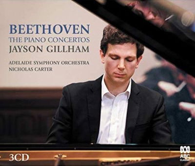 Beethoven: The Piano Concertos - Jayson Gillham / Adelaide Symphony Orchestra / Nicholas Carter - Musik - AUSTRALIAN BROADCASTING CORPORATION - 0028948185337 - 1 maj 2020