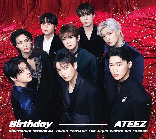 Cover for Ateez · BIRTHDAY A (CD/BOOK) [International A edition] (2024)