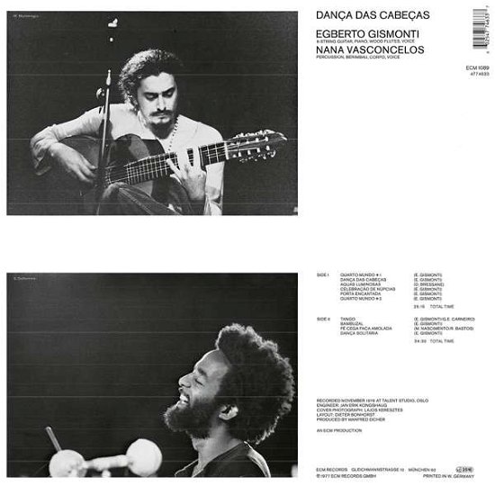 Cover for Egberto Gismonti · Danca Das Cabecas (LP) (2016)