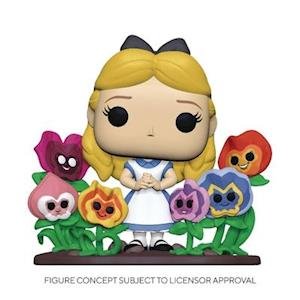 Alice in Wonderland 70th - Alice W/flowers - Funko Pop! Deluxe: - Merchandise - Funko - 0889698557337 - December 22, 2021