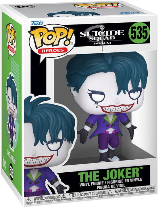 Funko Pop Animation Dc Suicide Squad S1 Joker - Pop Animation Dc Suicide Squad - Produtos - Funko - 0889698841337 - 30 de janeiro de 2025