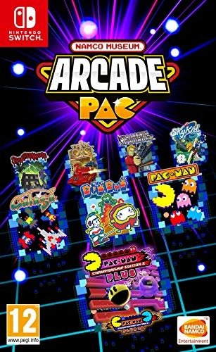 Cover for Switch · Namco Museum Arcade Pac (PS4) (2019)
