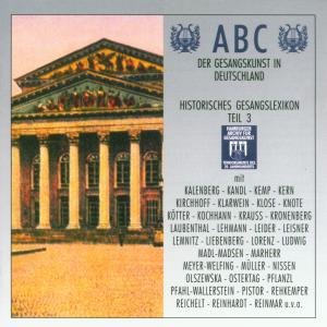 Abc Der Gesangskunst Teil 3 - V/A - Musikk - CANTUS LINE - 4032250010337 - 5. oktober 2000