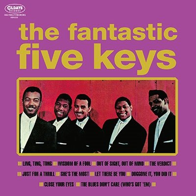 Cover for Five Keys · The Fantastic Five Keys (CD) [Japan Import edition] (2016)