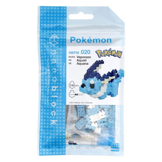 Cover for Nanoblock · Nanoblock Pokemon Vaporeon (Paperback Book) (2024)