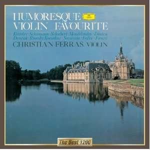 Cover for Christian Ferras · Favorite Violin Pieces (CD) (2012)
