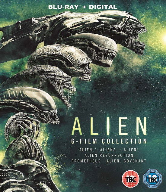 Cover for Alien - 6 Film Collection (Blu-Ray) (2017)