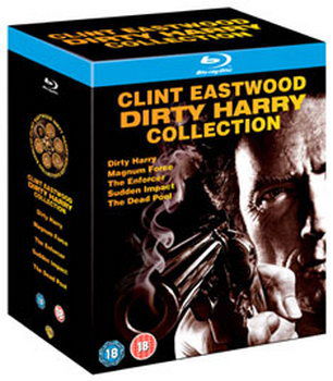 Dirty Harry Collection Box · Clint Eastwood Dirty Harry Collection - Dirty Harry / Magnum Force / The Enforcer / Sudden Impact (Blu-ray) (2009)