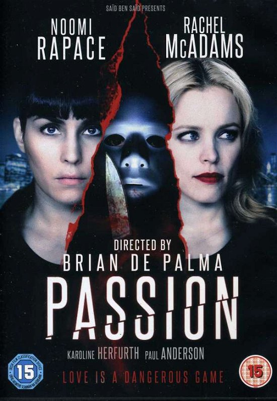 Passion - Brian De Palma - Film - Metrodome Entertainment - 5055002558337 - 12. august 2013