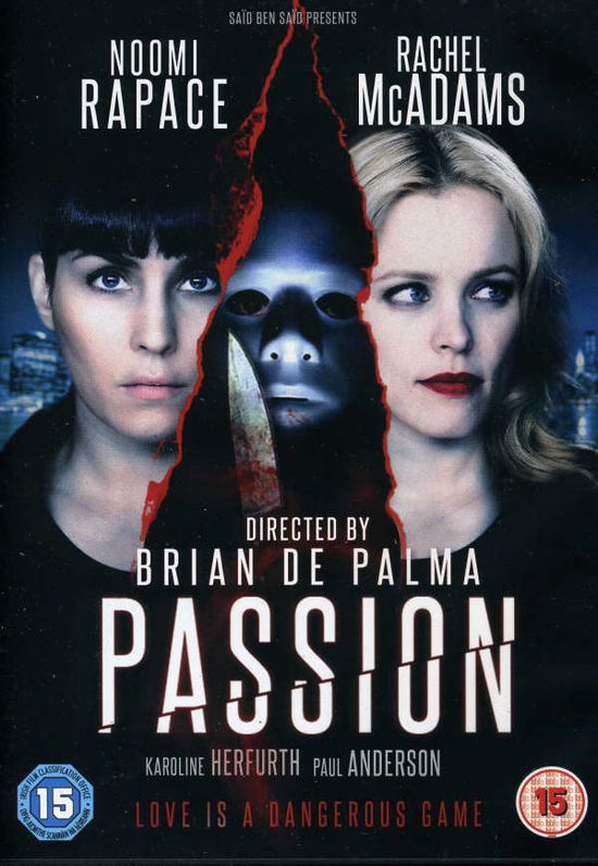 Passion - Brian De Palma - Movies - Metrodome Entertainment - 5055002558337 - August 12, 2013