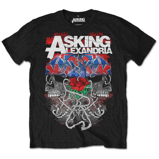 Asking Alexandria: Flagdana (T-Shirt Unisex Tg. XL) - Asking Alexandria - Merchandise - Bandmerch - 5056170627337 - 