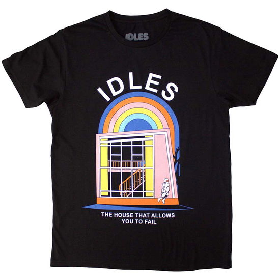 Idles Unisex T-Shirt: The House - Idles - Merchandise -  - 5056737279337 - August 30, 2024