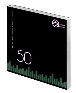 50 x 12" PVC Gatefold Outer Sleeves (100 Micron) - Audio Anatomy - Música - Audio Anatomy - 5906660083337 - 