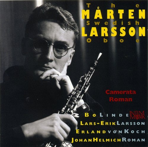 Cover for Larsson Mårten · The Swedish Oboe (CD) (2021)