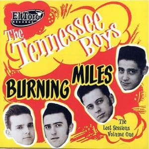 Cover for Tennessee Boys · Burnin' Miles (CD) (2015)