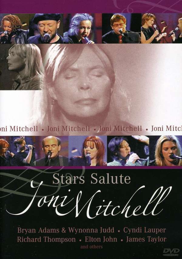 Varios. Joni Mitchell Stars Salute DVD 2010