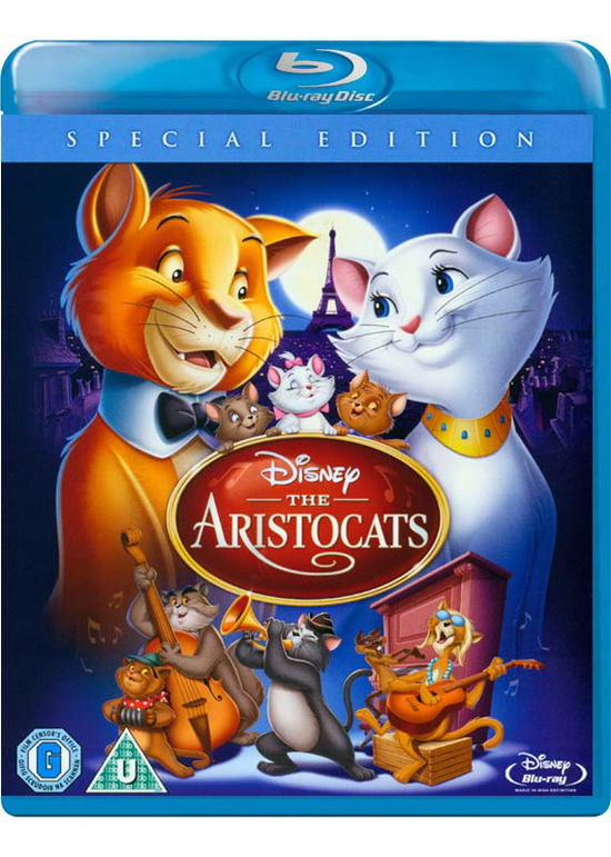 Cover for Wolfgang Reitherman · The Aristocats (Blu-Ray) (2012)