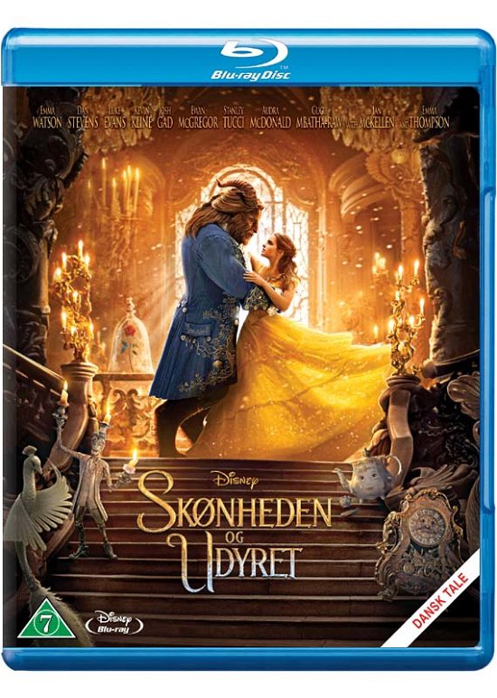 Cover for Skønheden Og Udyret (Live Action) (Blu-ray) (2017)