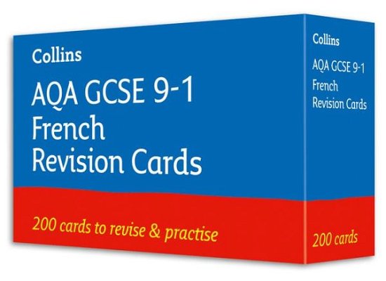 Cover for Collins GCSE · AQA GCSE 9-1 French Vocabulary Revision Cards: Ideal for the 2025 and 2026 Exams - Collins GCSE Grade 9-1 Revision (Flashcards) (2020)