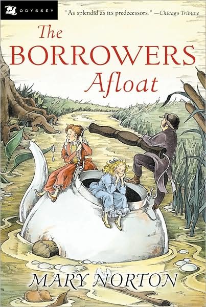 Cover for Mary Norton · The Borrowers Afloat (Paperback Book) (2003)