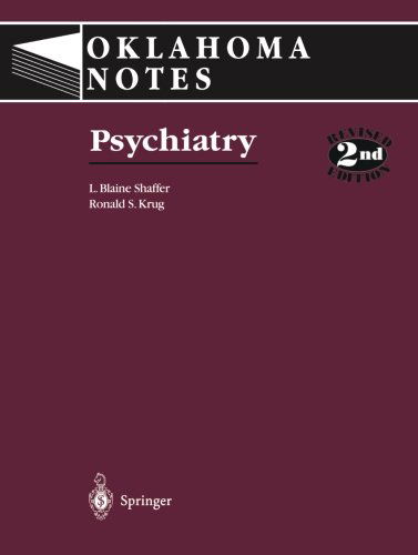 Cover for Lawrence B. Shaffer · Psychiatry - Oklahoma Notes (Paperback Book) [2nd ed. 1996 edition] (1996)