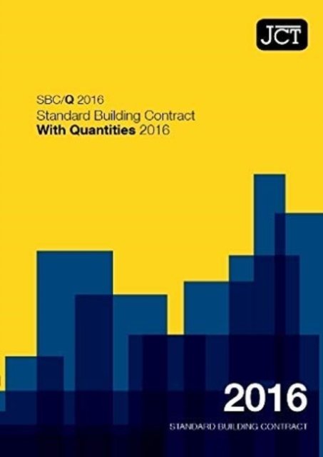 Cover for JCT:Standard Building Contract With Quantities (SBC/Q) (Paperback Book) (2016)