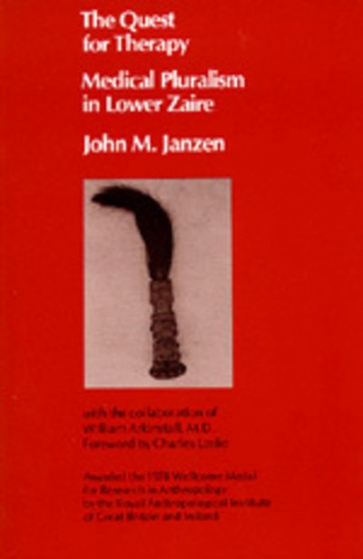 Cover for John M. Janzen · The Quest for Therapy in Lower Zaire - Comparative Studies of Health Systems and Medical Care (Paperback Book) (1982)